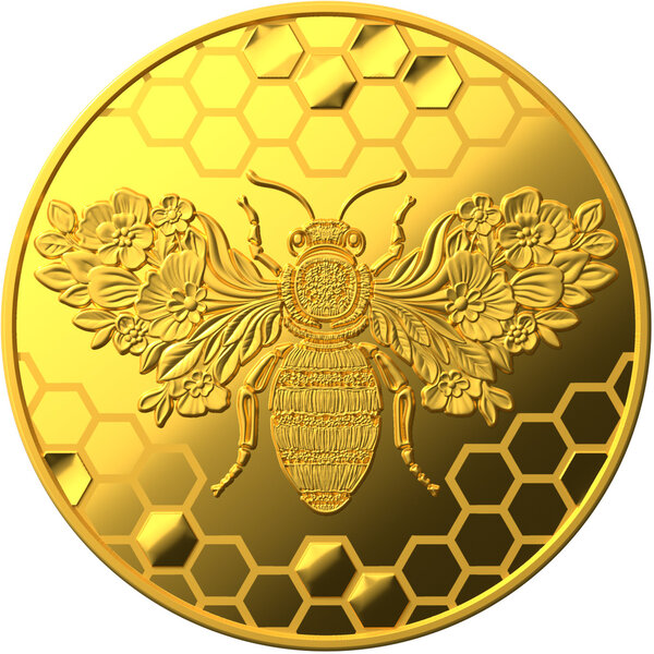 Monnaie GOLD BEE 1/10 Oz Or 25$ Niue 2026 (PRÉCOMMANDE)
