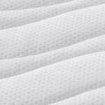 vidaXL Coussins de Matelas Blanc 90 x 190 cm Polyester sans colle