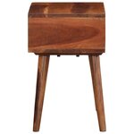 vidaXL Table d'appoint 45x30x45 cm bois massif d'acacia