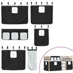 vidaXL Lit superposé sans matelas 90x190 cm bois de pin massif