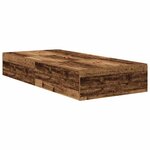 vidaXL Lit coffre en vieux bois 80 x 200 cm