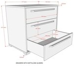 Lit mi-haut 90x200 sam nat-noir