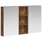 vidaXL Ensemble de Meubles de Salle de Bain 3 Pièces 80 x 10 5 x 50 cm