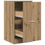vidaXL Armoire d'apothicaire chêne artisanal bois d'ingénierie