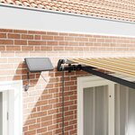 vidaXL Auvent Rétractable Multicolore 350 x 250 cm tissu