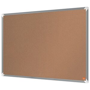 Nobo Tableau d'affichage en liège Premium Plus 90x60 cm Marron