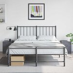 vidaXL Tables de chevet 2 Pièces anthracite 34 5x39x44 cm acier