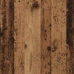 vidaXL Étagère murale avec tiroirs vieux bois bois d'ingénierie
