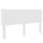 vidaXL Tête de lit Blanc Brillant 180 cm Bois d'ingénierie