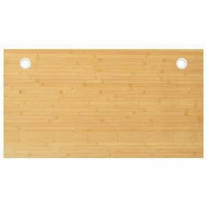 vidaXL Dessus de bureau 100x60x4 cm bambou