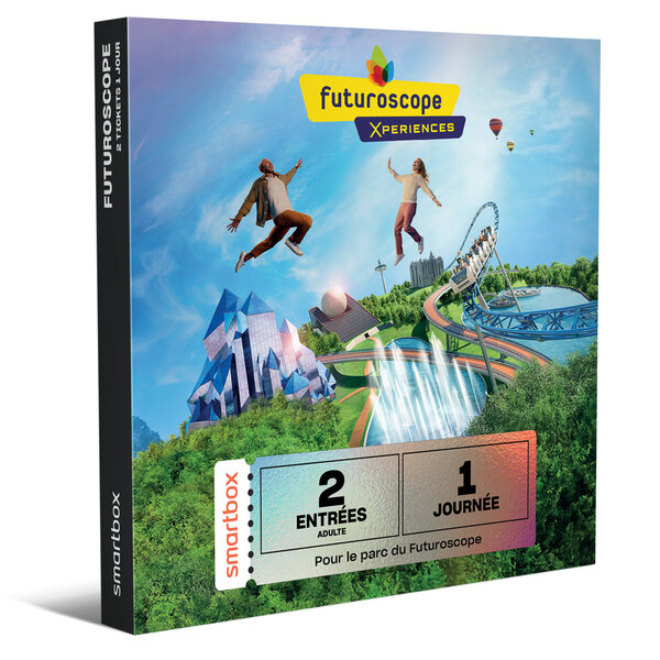 SMARTBOX - Coffret Cadeau Futuroscope 2026 - 2 entrées adulte -  Multi-thèmes