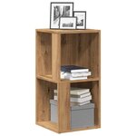 vidaXL Armoire d'angle chêne artisanal 33x33x67 cm bois d'ingénierie