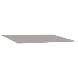 vidaXL Toile de rechange pour auvent Gris clair 300 x 250 cm Polyester