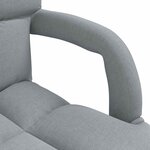 vidaXL Chaise de sol réglable avec accoudoir