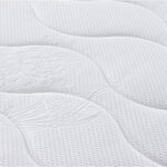 vidaXL Matelas à ressorts bonnell moyen 90x190 cm