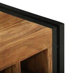 vidaXL Étagère à vin 46 x 35 x 27.5 cm Bois d'acacia massif