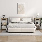 vidaXL Cabinet de chevet avec étagère Chêne Sonoma 41 x 31 x 76 cm