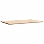 vidaXL Dessus de table 80x50x1 7 cm rectangulaire bois de pin massif