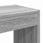 vidaXL Bibliothèque Sonoma gris 100 x 30 x 198 cm Bois d'ingénierie