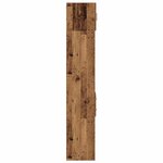 vidaXL Armoire de rangement 2 Pièces Bois ancien 30 x 42 5 x 225 cm