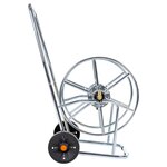 vidaXL Chariot d'enrouleur pour tuyau de 80 m 3/4" acier