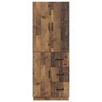 vidaXL Ensemble de Meubles 2 Pièces Bois ancien Bois d'ingénierie