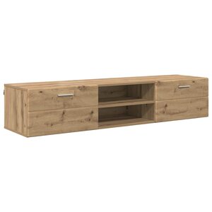 vidaXL Cabinet en Bois avec tiroir Chêne artisanal 150 x 39 x 30 cm