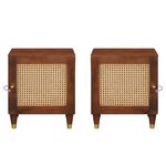 vidaXL Tables de chevet 40 x 33.5 x 46 cm