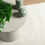 vidaXL Tapis OVIEDO à poils courts crème 240x240 cm