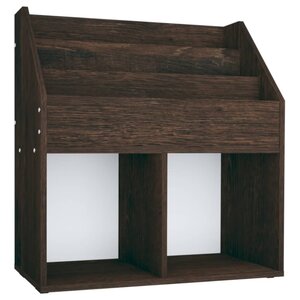 vidaXL Porte-revue pour enfants Chêne fumé Bois d’ingénierie