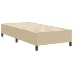 vidaXL Cadre de lit Vert gris 80 x 200 cm Tissu en velours côtelé