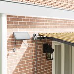 vidaXL Auvent Rétractable Multicolore 600 × 300 cm tissu