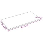 vidaXL Tête de lit murale 12 Pièces Gris foncé Velours