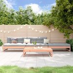 vidaXL Salon de jardin 4 Pièces bois massif douglas
