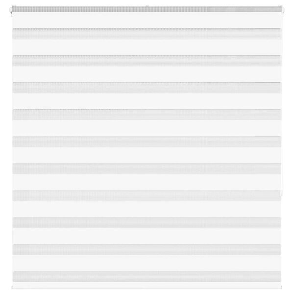 vidaXL Store zèbre blanc 145x150 cm largeur du tissu 140 9cm polyester