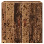 vidaXL Meuble mural Bois ancien 60 x 31 x 60 cm Bois d'ingénierie