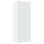 vidaXL Armoire de rangement blanc 70x42 5x225 cm bois d'ingénierie