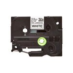 Brother - ruban tzen201 - 3.5mm noir sur fond blanc  - qt 1
