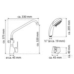 EISL Mitigeur bain-bassin SPEED II chrome