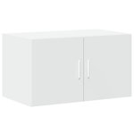 vidaXL Armoire de rangement blanc 70x42 5x225 cm bois d'ingénierie