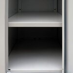 vidaXL Armoire à casiers Gris 45 x 90 x 180 cm