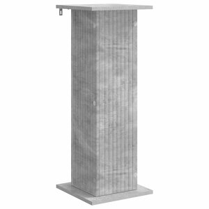 vidaXL Support de Plante Gris béton 30 5 x 30 x 80 5 cm
