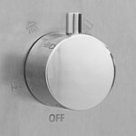 vidaXL Douche d'extérieur avec receveur de douche WPC Acier inoxydable