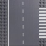 Mould King B-00021 - Plaque de rue 32 x 32 carrefour en T