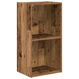 vidaXL Bibliothèque vieux bois 40x30x77 cm bois d'ingénierie