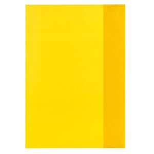 Protège-cahiers, format A4, en PP, jaune transparent HERLITZ