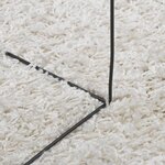 vidaXL Tapis shaggy PAMPLONA poils longs moderne crème 200x280 cm