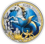 Monnaie HIPPOCAMPUS Mythical Creatures Metal 3€ Euro Austria 2026