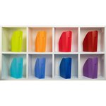 Porte-revues The Magazine Chromaline - Bleu Royal - X 3 - Exacompta