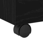 vidaXL Cabinet de Dossier Chêne noir 45 x 38 x 54 cm Bois d'ingénierie